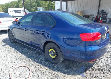 2014 Volkswagen Jetta 2.0L S из США, поврежденный, VIN 3VW2K7AJ6EM313560